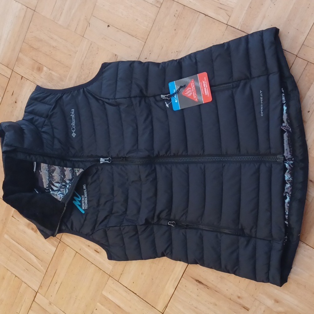 Columbia Black Puffer Vest